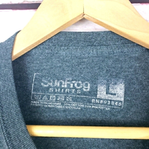 SUNFROG SHIRTS Hope T-Shirt Gray Size L - Picture 5 of 6